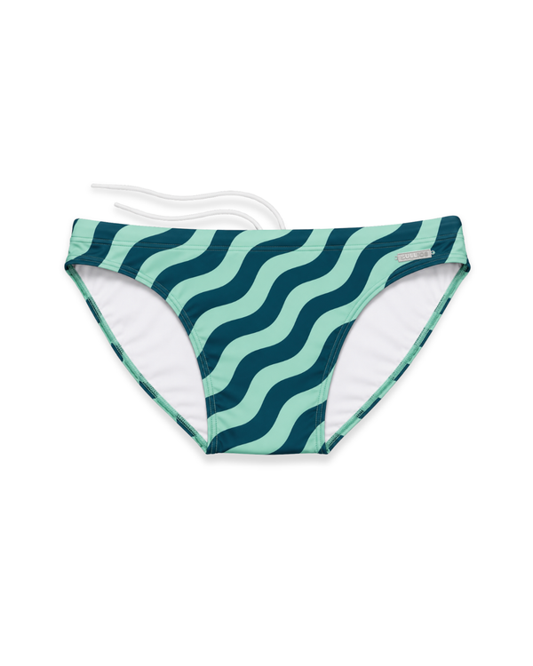 Wavy Stripe - Ocean Teal - SULLIOS
